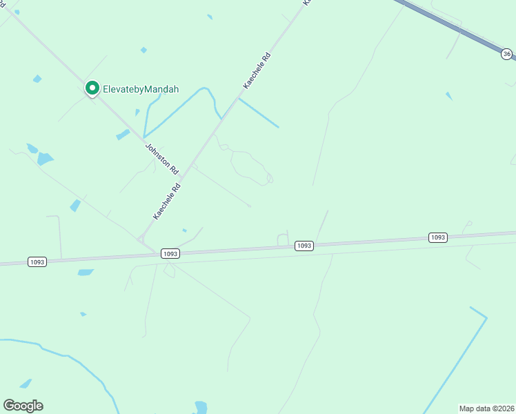 map of restaurants, bars, coffee shops, grocery stores, and more near 1326 Mesquite Road in Wallis