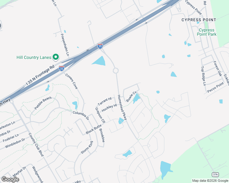 map of restaurants, bars, coffee shops, grocery stores, and more near 6132 Panola Pass in Schertz