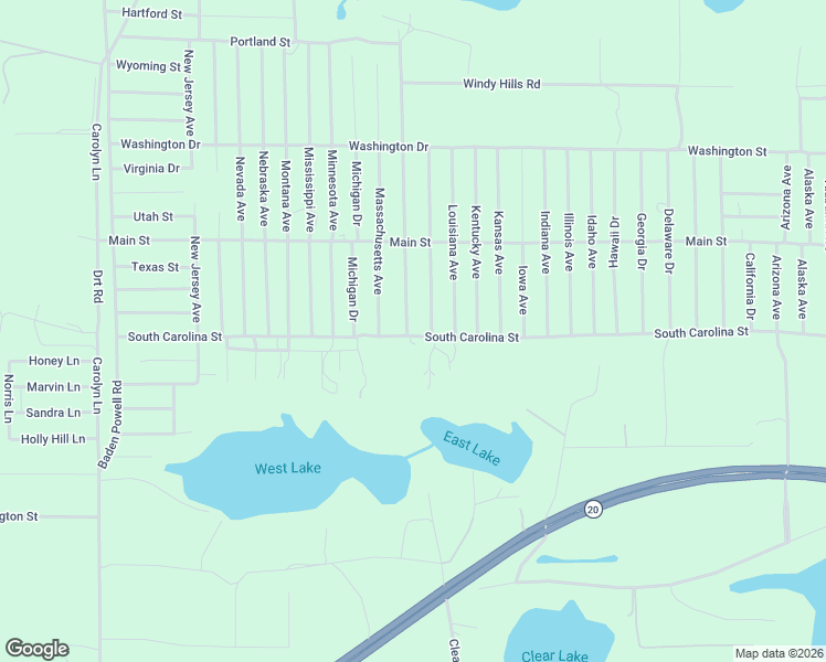 map of restaurants, bars, coffee shops, grocery stores, and more near 451 South Carolina Street in Hawthorne