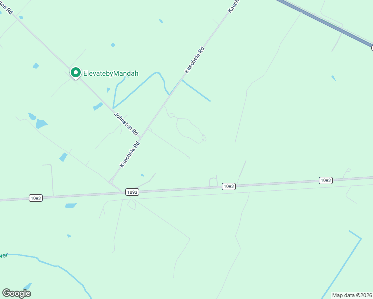 map of restaurants, bars, coffee shops, grocery stores, and more near 1326 Mesquite Road in Wallis