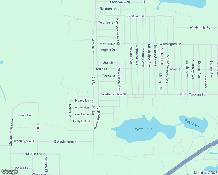 map of restaurants, bars, coffee shops, grocery stores, and more near 127 Tennessee Street in Hawthorne