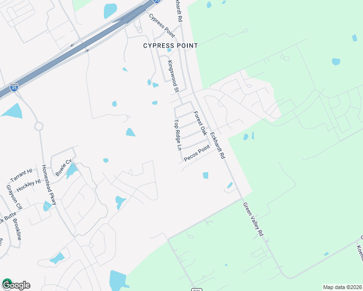 map of restaurants, bars, coffee shops, grocery stores, and more near 4939 Top Ridge Lane in Schertz