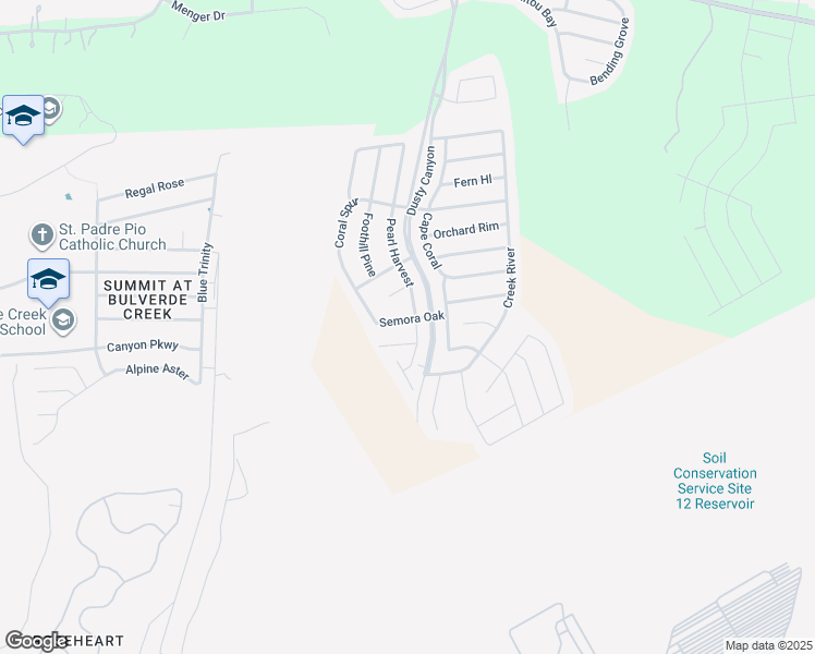 map of restaurants, bars, coffee shops, grocery stores, and more near 4430 Semora Oak in San Antonio