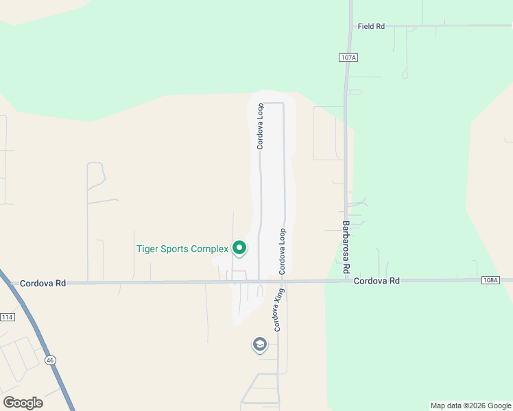 map of restaurants, bars, coffee shops, grocery stores, and more near 388 Cordova Loop in Seguin