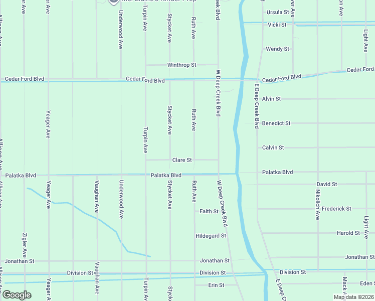 map of restaurants, bars, coffee shops, grocery stores, and more near 10545 Ruth Avenue in Hastings