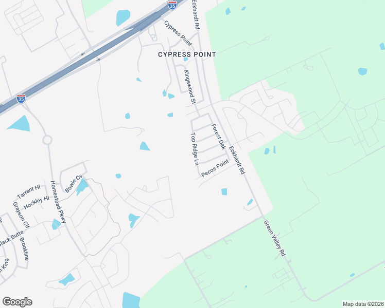 map of restaurants, bars, coffee shops, grocery stores, and more near 4939 Top Ridge Lane in Schertz