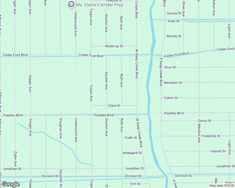 map of restaurants, bars, coffee shops, grocery stores, and more near 10545 Ruth Avenue in Hastings