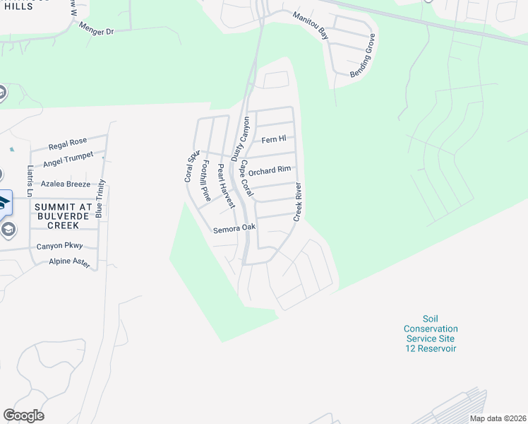 map of restaurants, bars, coffee shops, grocery stores, and more near 20731 Cape Coral in San Antonio