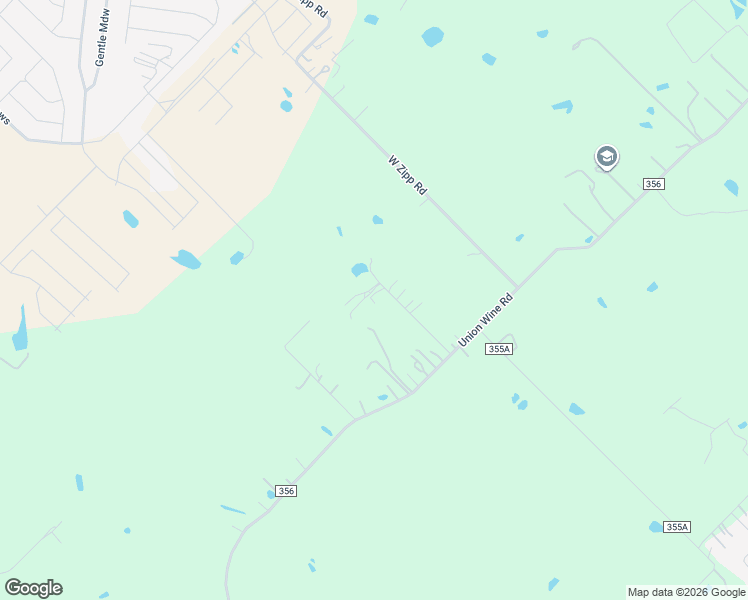 map of restaurants, bars, coffee shops, grocery stores, and more near 286 Castin Lane in New Braunfels