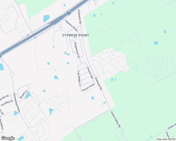 map of restaurants, bars, coffee shops, grocery stores, and more near 292 Brush Trail Bend in Cibolo