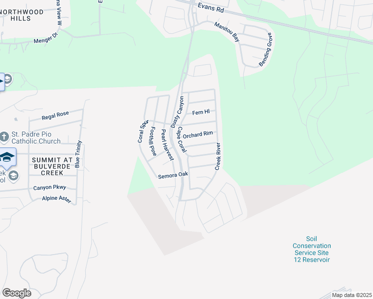 map of restaurants, bars, coffee shops, grocery stores, and more near 4506 Echo Grove in San Antonio