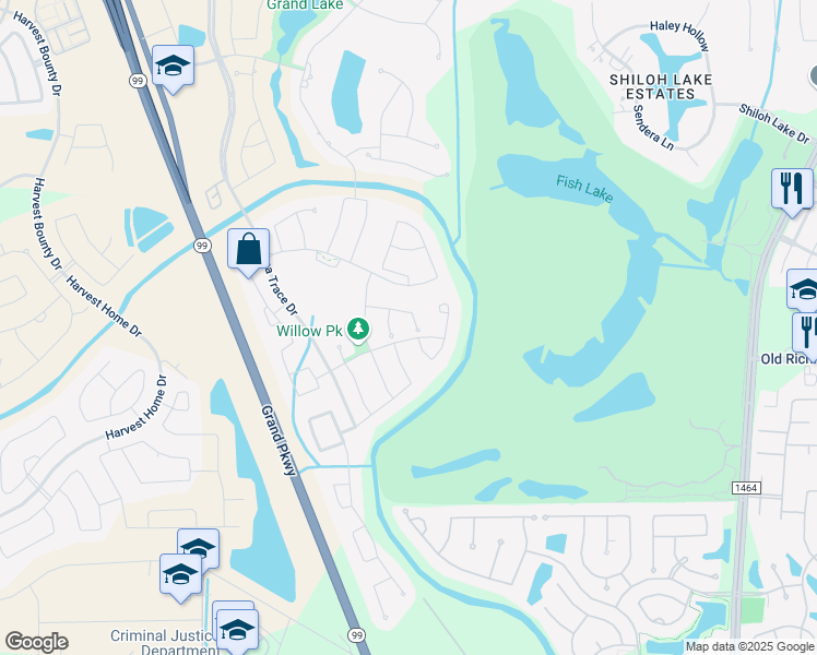 map of restaurants, bars, coffee shops, grocery stores, and more near 12402 Kilbaberton Drive in Richmond