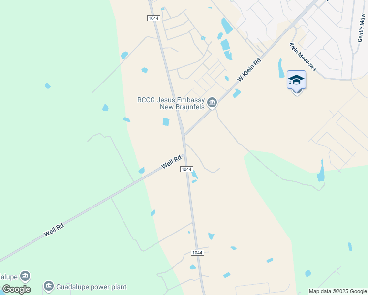 map of restaurants, bars, coffee shops, grocery stores, and more near 4826 Farm to Market Road 1044 in New Braunfels