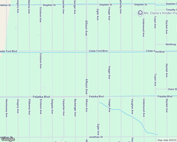 map of restaurants, bars, coffee shops, grocery stores, and more near 10460 Allison Avenue in Hastings