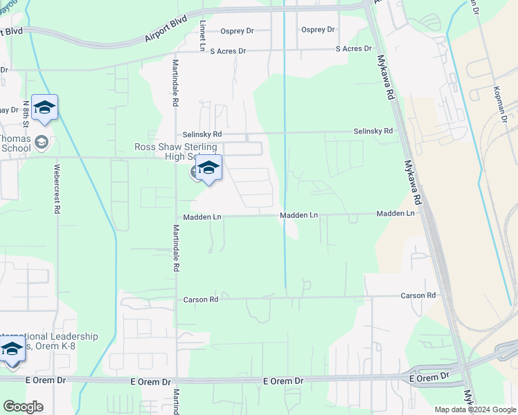 map of restaurants, bars, coffee shops, grocery stores, and more near El Platino Drive in Houston