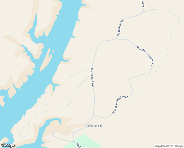 map of restaurants, bars, coffee shops, grocery stores, and more near Summit Drive in Del Rio