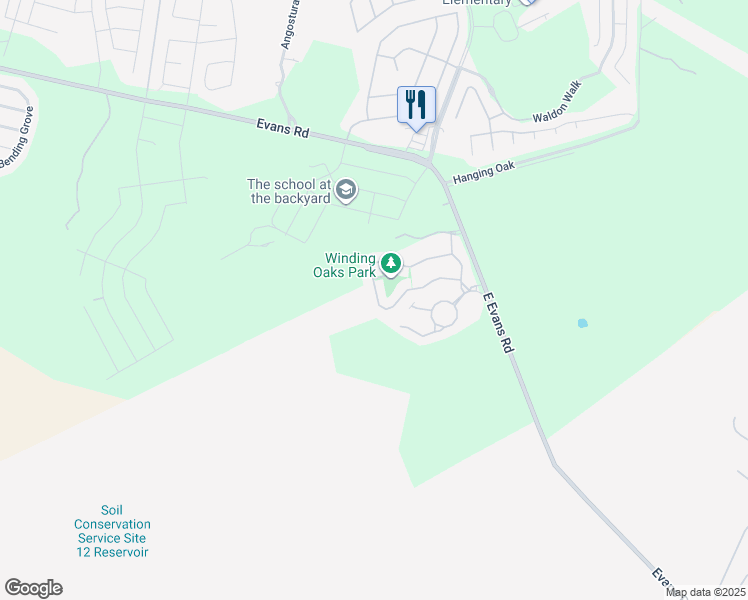 map of restaurants, bars, coffee shops, grocery stores, and more near 5606 Pin Point in San Antonio