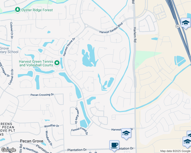 map of restaurants, bars, coffee shops, grocery stores, and more near 902 Pasture Point Drive in Richmond