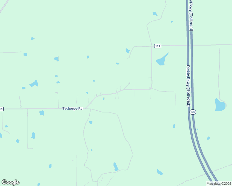 map of restaurants, bars, coffee shops, grocery stores, and more near Tschoepe Road in Seguin