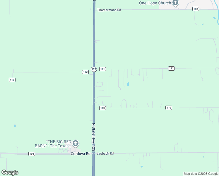 map of restaurants, bars, coffee shops, grocery stores, and more near 5075 Texas 123 in Seguin