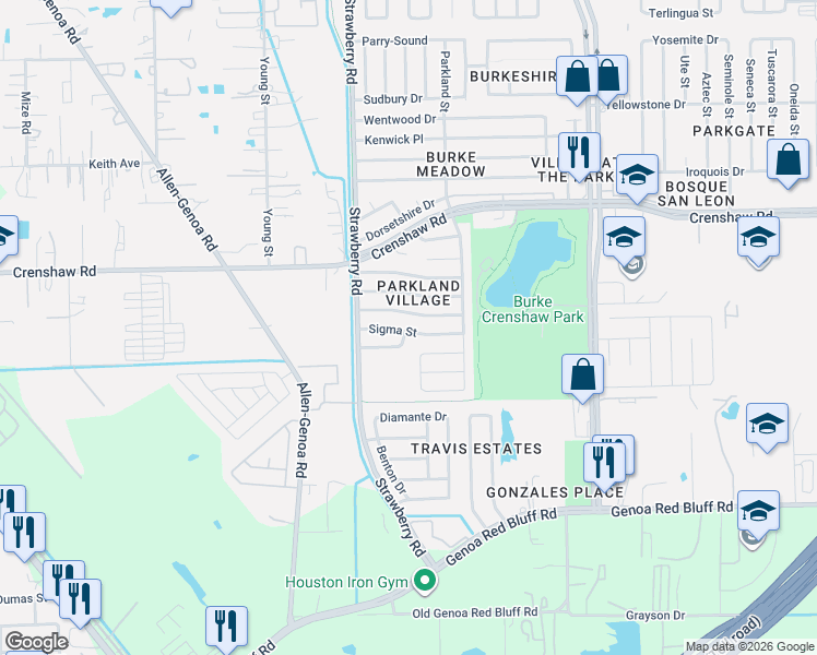 map of restaurants, bars, coffee shops, grocery stores, and more near 1310 Kappa Street in Pasadena