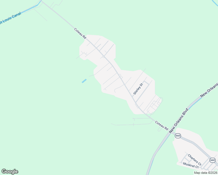 map of restaurants, bars, coffee shops, grocery stores, and more near 123 Janabeth Street in Houma