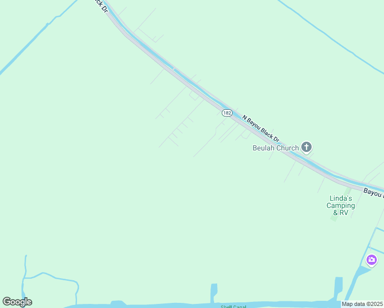 map of restaurants, bars, coffee shops, grocery stores, and more near 134 Tuts Drive in Gibson