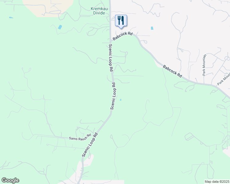 map of restaurants, bars, coffee shops, grocery stores, and more near 21018 Scenic Loop Road in Helotes
