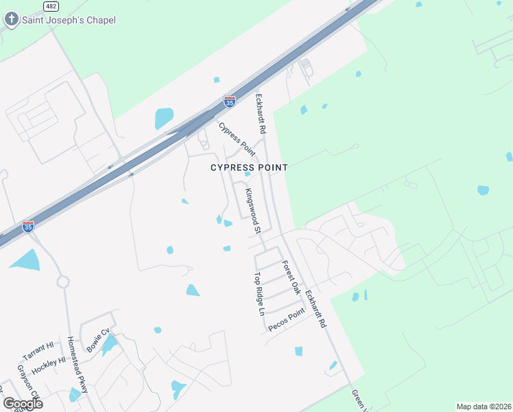 map of restaurants, bars, coffee shops, grocery stores, and more near 5388 Kingswood Street in Schertz