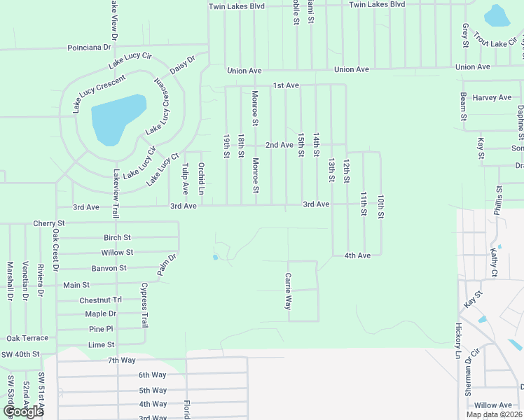 map of restaurants, bars, coffee shops, grocery stores, and more near 457 3rd Avenue in Interlachen