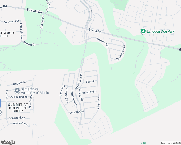 map of restaurants, bars, coffee shops, grocery stores, and more near 4538 Summer Fall in San Antonio