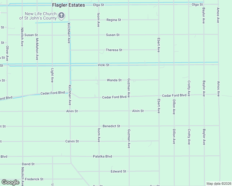 map of restaurants, bars, coffee shops, grocery stores, and more near 4340 Cedar Ford Boulevard in Hastings