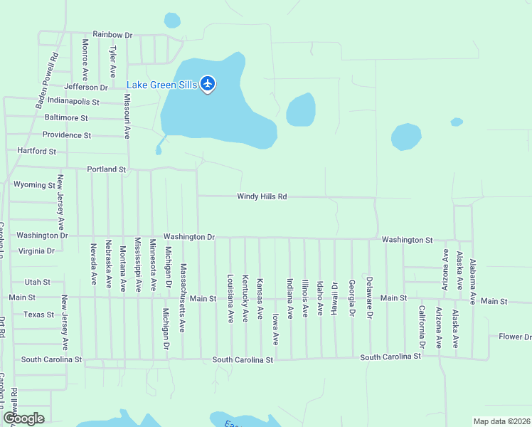 map of restaurants, bars, coffee shops, grocery stores, and more near 151 Windy Hills Road in Hawthorne