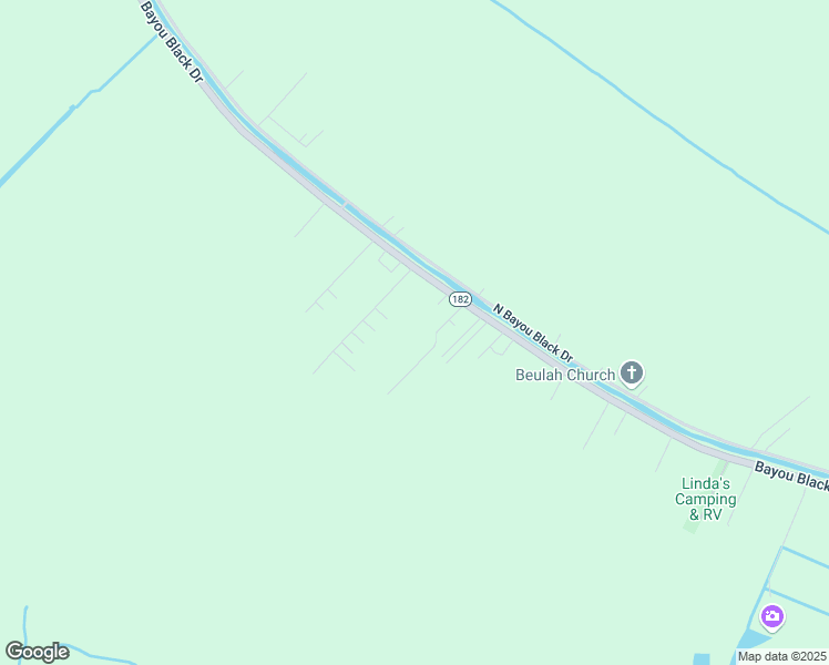 map of restaurants, bars, coffee shops, grocery stores, and more near 134 Tuts Drive in Gibson