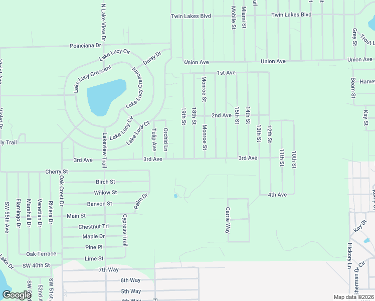 map of restaurants, bars, coffee shops, grocery stores, and more near 493 3rd Avenue in Interlachen