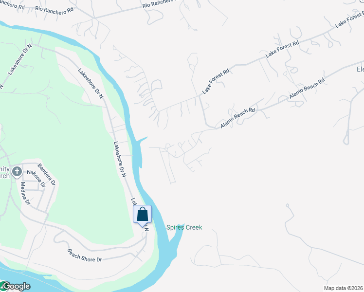 map of restaurants, bars, coffee shops, grocery stores, and more near 170 Turkey Drive in Lakehills