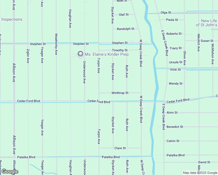 map of restaurants, bars, coffee shops, grocery stores, and more near 10330 Stycket Avenue in Hastings