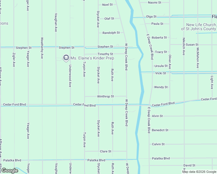 map of restaurants, bars, coffee shops, grocery stores, and more near 10335 Ruth Avenue in Hastings