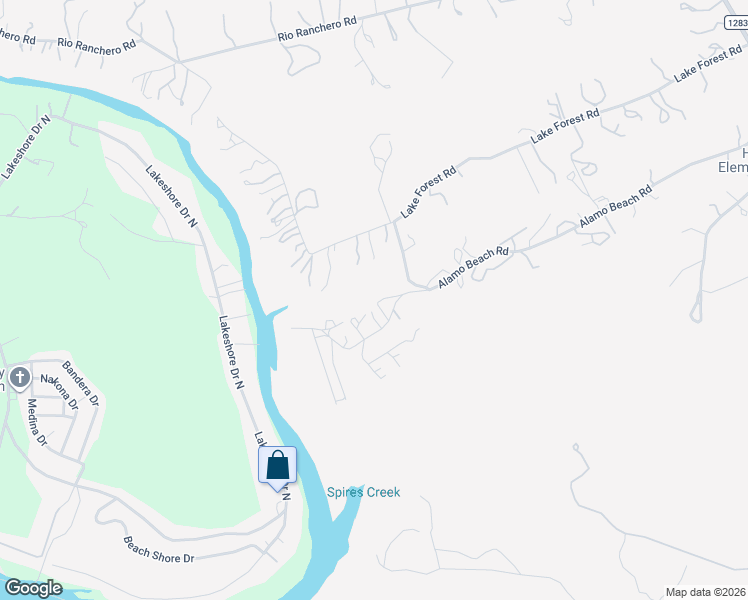 map of restaurants, bars, coffee shops, grocery stores, and more near 170 Turkey Drive in Lakehills