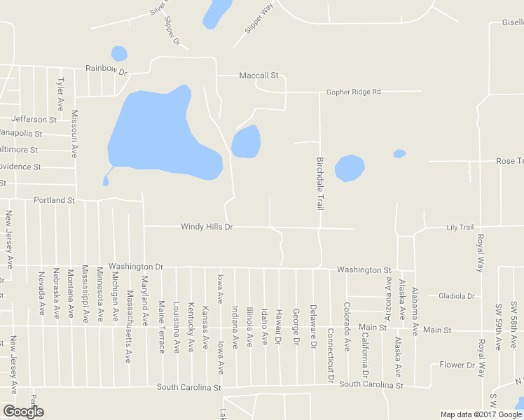 map of restaurants, bars, coffee shops, grocery stores, and more near 134 Windy Hills Road in Hawthorne