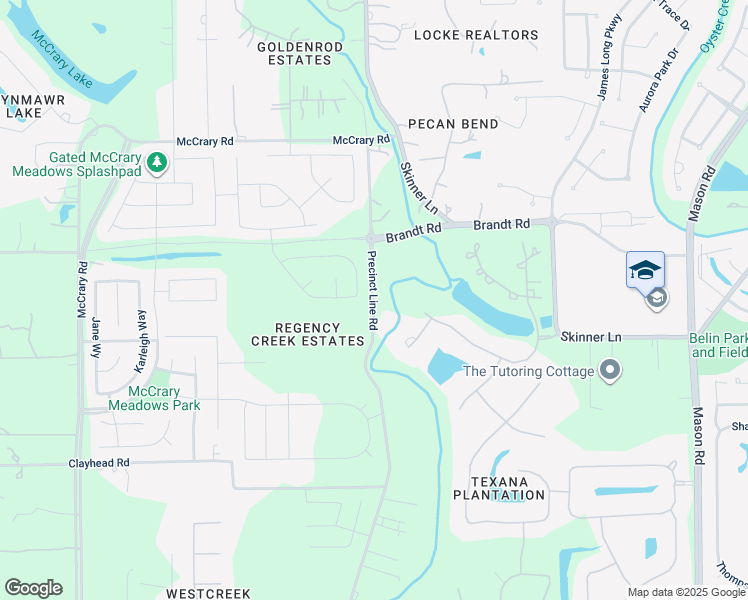 map of restaurants, bars, coffee shops, grocery stores, and more near 3371 Precinct Line Road in Richmond