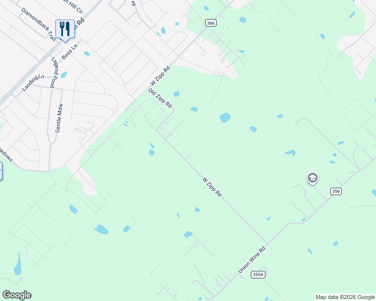 map of restaurants, bars, coffee shops, grocery stores, and more near 1137 West Zipp Road in New Braunfels