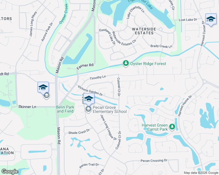 map of restaurants, bars, coffee shops, grocery stores, and more near 1907 Legion Way Court in Richmond
