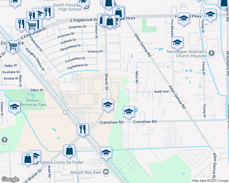 map of restaurants, bars, coffee shops, grocery stores, and more near 4415 Shaver Street in Pasadena