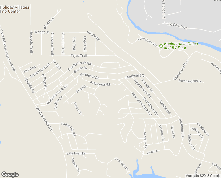 map of restaurants, bars, coffee shops, grocery stores, and more near 398 Atascosa Road in Bandera