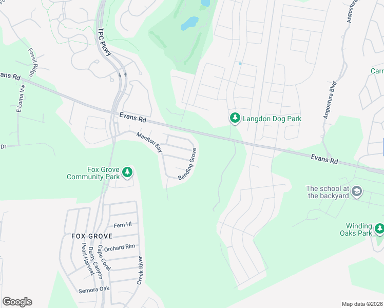 map of restaurants, bars, coffee shops, grocery stores, and more near 4751 Bending Grove in San Antonio