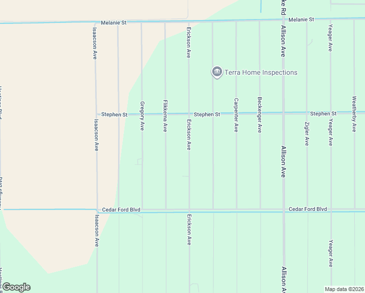 map of restaurants, bars, coffee shops, grocery stores, and more near 10245 Erickson Avenue in Hastings
