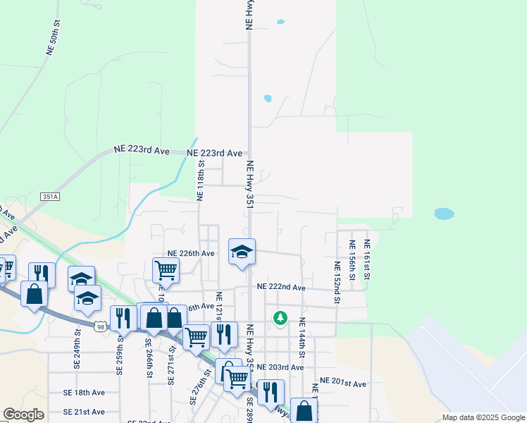 map of restaurants, bars, coffee shops, grocery stores, and more near Beckham Avenue in Cross City