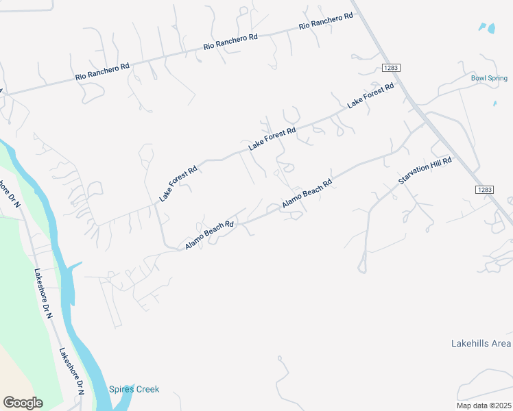 map of restaurants, bars, coffee shops, grocery stores, and more near 792 Alamo Beach Road in Pipe Creek