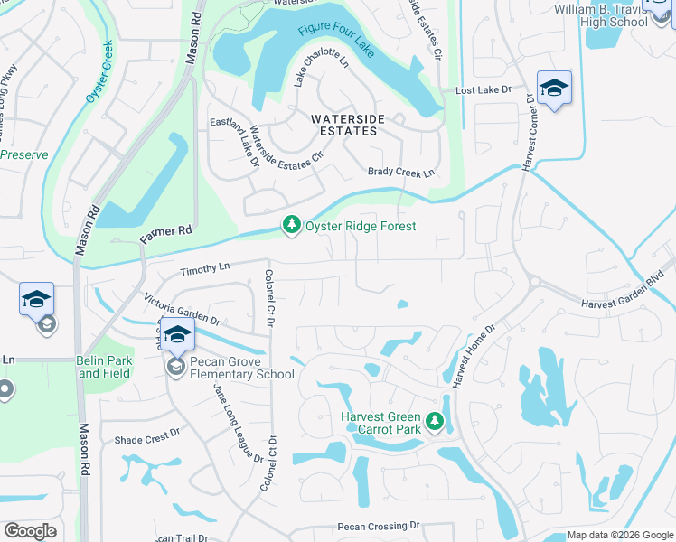 map of restaurants, bars, coffee shops, grocery stores, and more near 3430 Carriage House Drive in Richmond